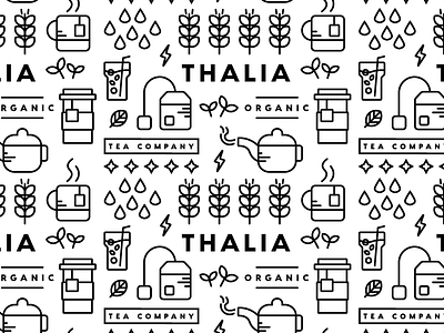 Icon Pattern brand brand identity branding icon icon pattern icons pattern tea