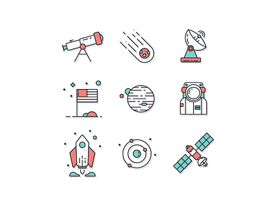 Outer Space Icons