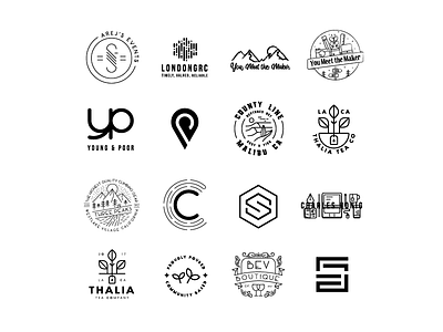 2017 Logo and Branding Spread 2017 2017 logos badge badge logo brand branding logo logo design
