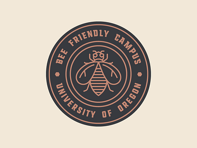 Alternate Bee Logo Option badge badge logo bee bee logo brand asset bumble bee logo logos