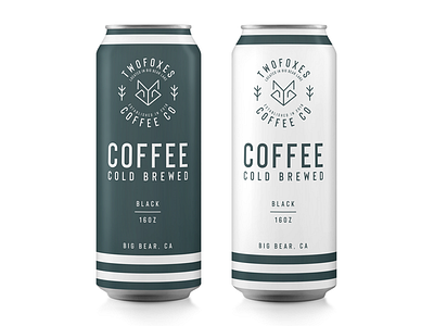 TwoFoxes Cold Brew Can