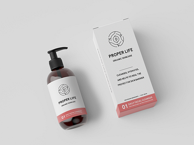 Skincare Product Packaging branding cosmetic brand cosmetics logo mockups packaging packaging design packaging mockup proper life skincare skincare brand