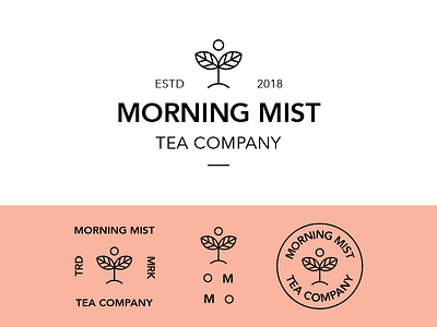 Morning Mist Tea Logo and Branding