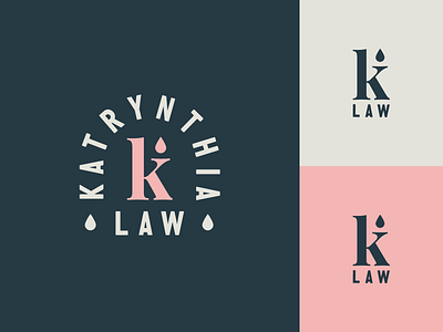 K Law Logo & Branding badge logo brand brand identity branding cosmetics k k logo klaw logo logo design logos minimal modern monogram monoline