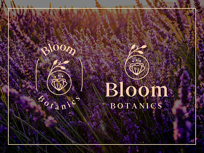 Bloom Botanics Lifestyle Logos badge logo brand brand identity branding imagery leaves lifestyle lifestyle logo logo logo design minimal modern monoline nature organic plants