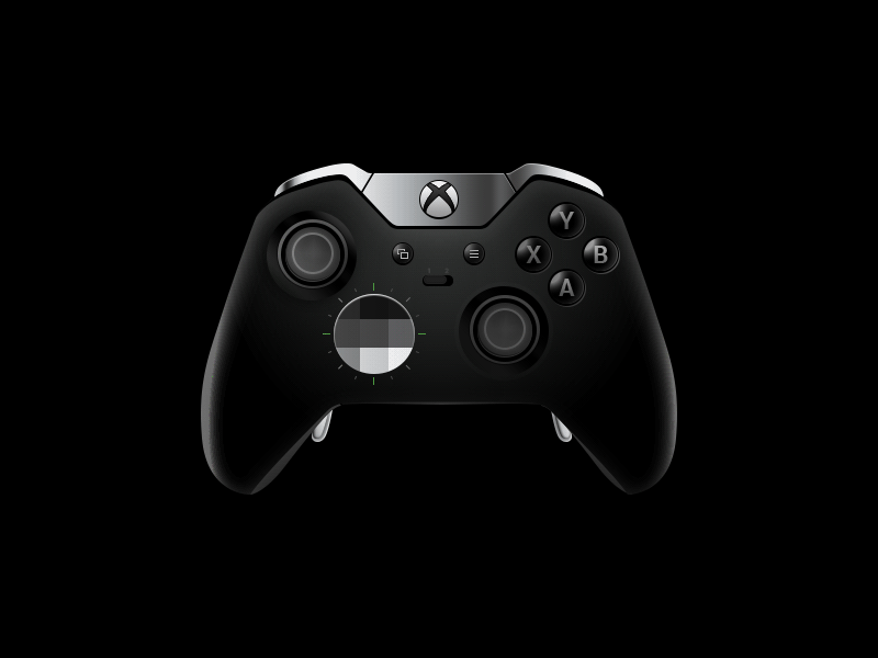 Xbox One Elite Controller Illustration by Via Union on Dribbble