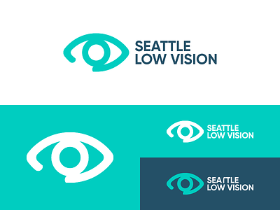 Seattle Low Vision brand branding design icon identity logo minimalist selling selling shots