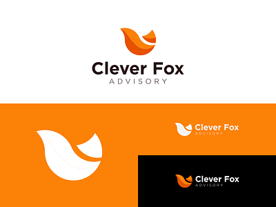 Clever Fox Advisory - Logo Concept brand branding design fox icon identity logo logoground minimalist selling selling shots