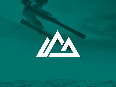 Mountain Ski Logo