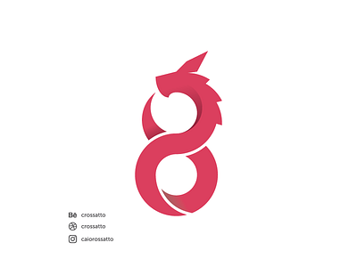 Ouroboros brand branding design dragon grid identity infinite lettermark logo minimalist ouroboros snake