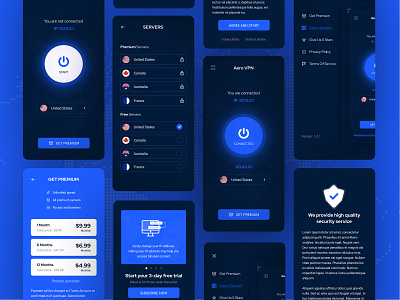 Aero VPN by 𝐄𝐡𝐬𝐚𝐧 𝐌𝐨𝐢𝐧 on Dribbble