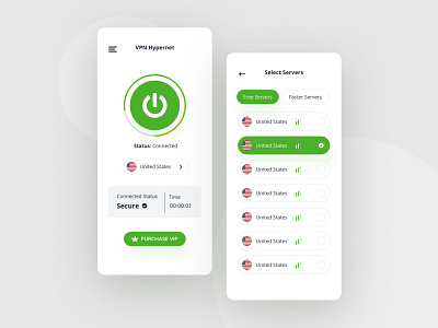 VPN Hypernet agency app design clean color creative design ios app ios app design landing mobile app mobile app design mobile design mobile ui ui uidesign ux vpn app website