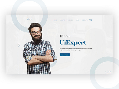 UiExpert - A simple web exercise creative design design agency ui uidesign ux web website