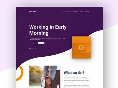 Web UI Design for Landing Page #2 2018 agency app design app landing page clean color colorful creative curve design landing landing page logo typography ui uidesign ux website