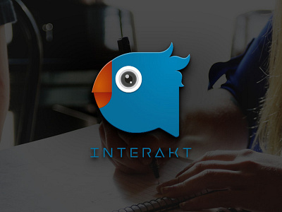 Interakt Logo branding graphic design logo