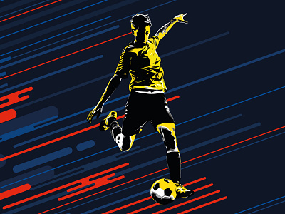 Sports Illustration Series #4 - Football