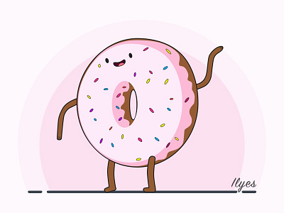 Mr. Donut illustration