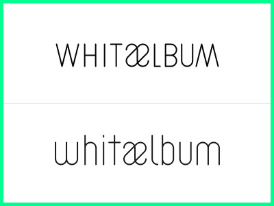 Whitaelbum Logo Options
