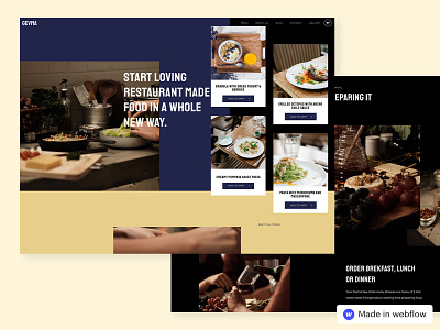 Gevma - Restaurant HTML5 Responsive Website Template ( Grid )