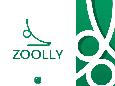 zoooly - about animals in zoos animals branding concept design dribbble illustration logo logodesign logotype ostrich vector zoo
