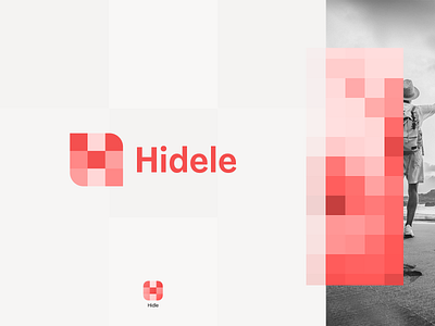 Hidele logo dribbble logo logotype