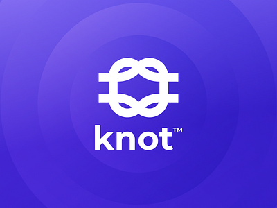 knot logo branding design dribbble illustration logo logodesign logotype vector