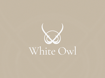 White Owl logo logo logodesign logotype owl