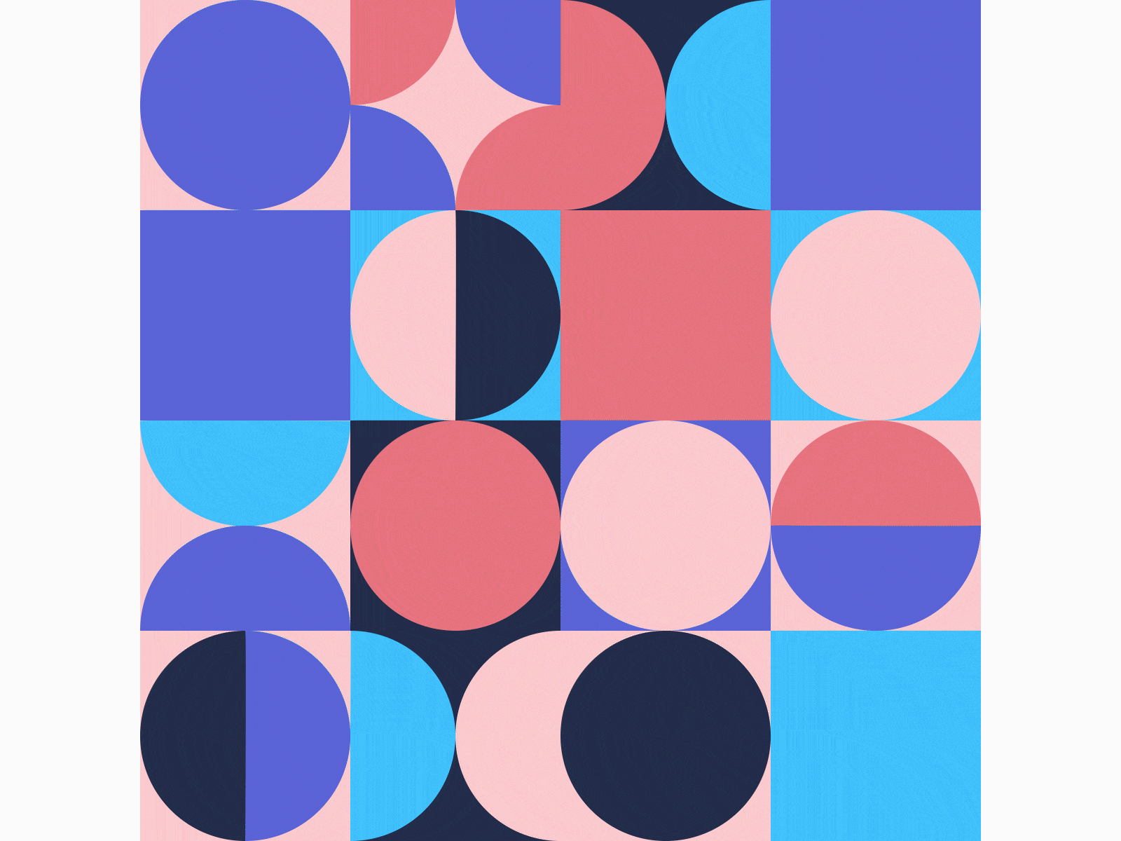 Pattern loop 2d 2d animation abstract animation circles color palette colorful flat gif loop micro interaction minimal motion motion design round satisfying shapes smooth ui ux