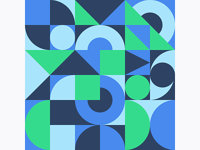 Geometric shapes pattern 2d 2d animation abstract after effects animation circle delightful design flat geometric illustration infinite loop motion motion design motion graphics pattern shapes shpaes square