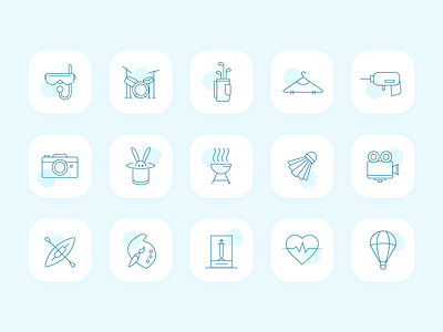 Event Category icons after effects allevents app icons apple icons brand consistency design system icon design icon pack icon set iconography icons illustration illustrator magic material design icons ui vector web design website