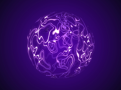 Purple Orb 3d adobe after effetcs ai alexa animation liquid magic marvel motion motion graphics orb psychedelic purple satisfying siri sphere voice water waves