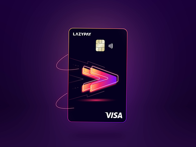 LazyPay Card Animation 3d after effects animation bnpl card credit card future lazypay motion motion graphics neumorphism online shopping pay later payment payu pink planet shop space web design