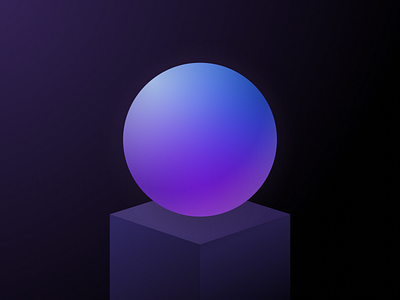 Super Simple Sphere ! 3d art blender c4d cinema4d circle colorful figma geometric globe glow gradients illustration light magic planet round shapes smooth sphere