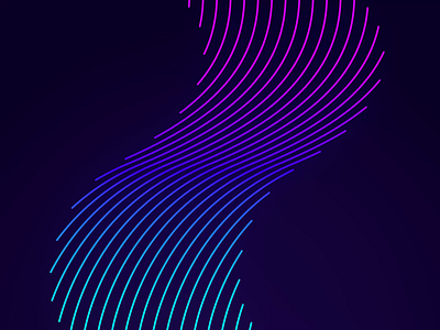 Just keep watching the waves! 2d 3d adobe after effects animation climp colorful gradient gradients illustration loop modern motion motion graphics progress ui design up waves web 3 web design