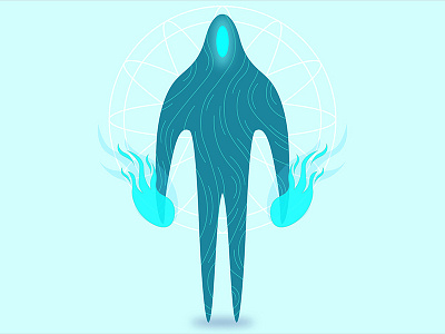 Alien Character Design #02 3d alien art character concept dota eye graphic illustration ui ux web design