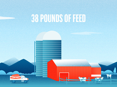 Scalable Foods characters explainer explainer video farm farm animal farmer illustration