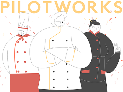 PILOTWORKS — explainer video animation character characters commercial kitchen explainer explainer video food food entrepreneurs food video illustration illustrations kitchen kitchen space kitchen startup promo video startup video