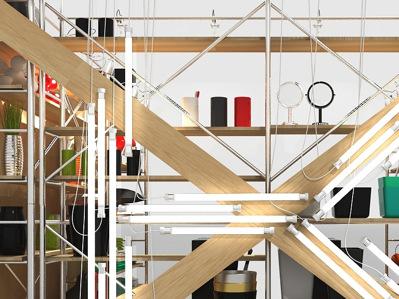 Kasa retail branding 3d industrial design architecture