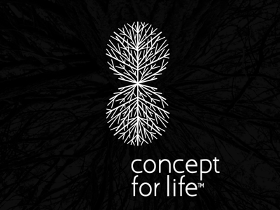 Concept for Life branding identity logo logotype