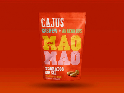 Mao Mao Snacks branding packaging