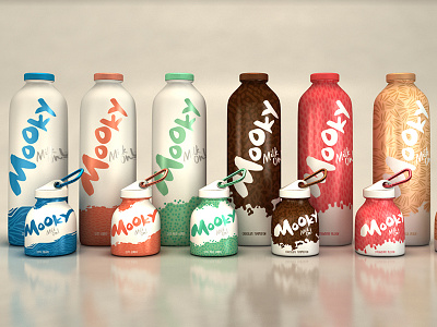 Mooky branding packaging