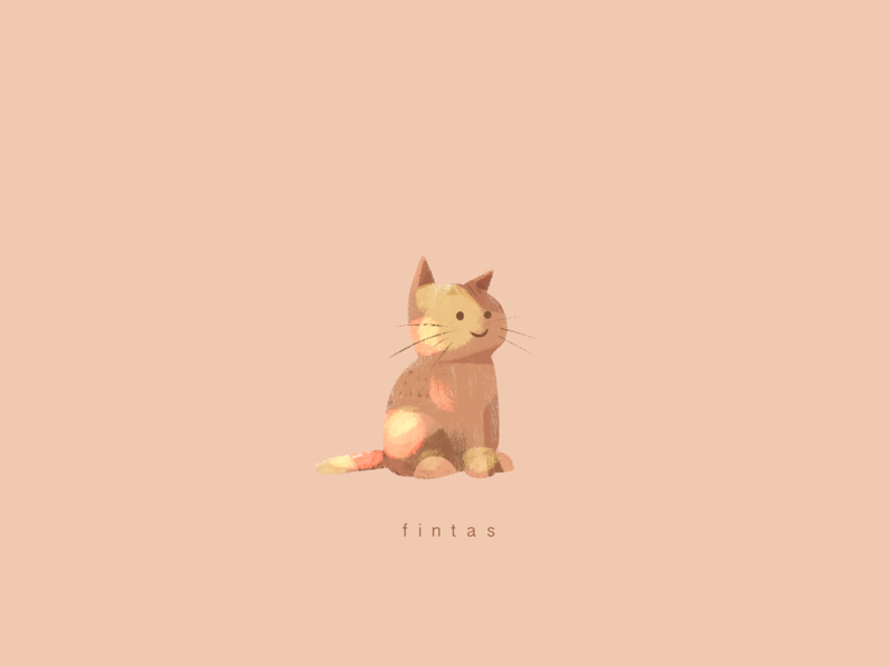 A Close Friend characterdesign artdirection cat design illustration