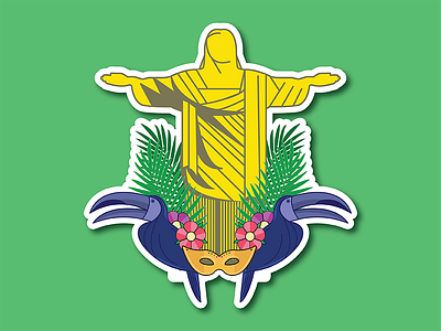 Brazil Playoff Sticker