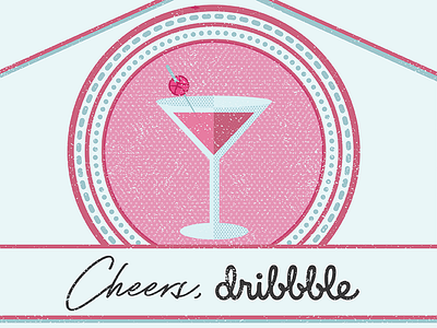 New Year! cheers design dribbble new year