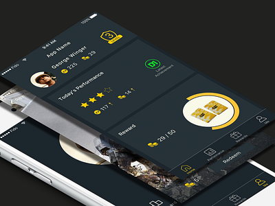 A heavy equipment operator gamification app concept app branding design gamifiation icon illustration ui ux