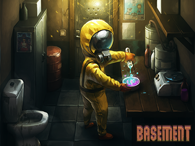 Basement Key Art basement drug game key art strategy