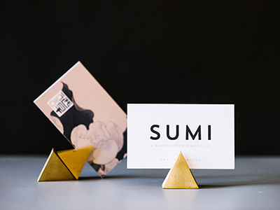 Sumi Business Card brand identity business card collateral fashion identity kimono