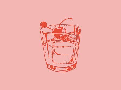 Old-Fashioned Cocktail cocktail illustration old fashioned recipe