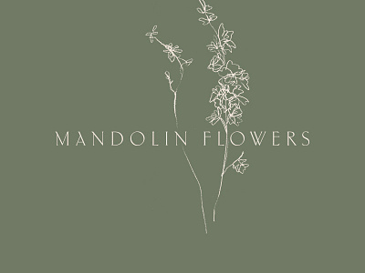 Mandolin Flowers Logo