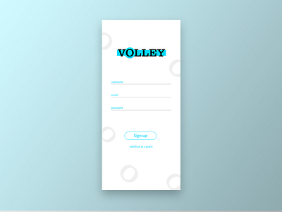 DailyUI #01 - Sign Up Form